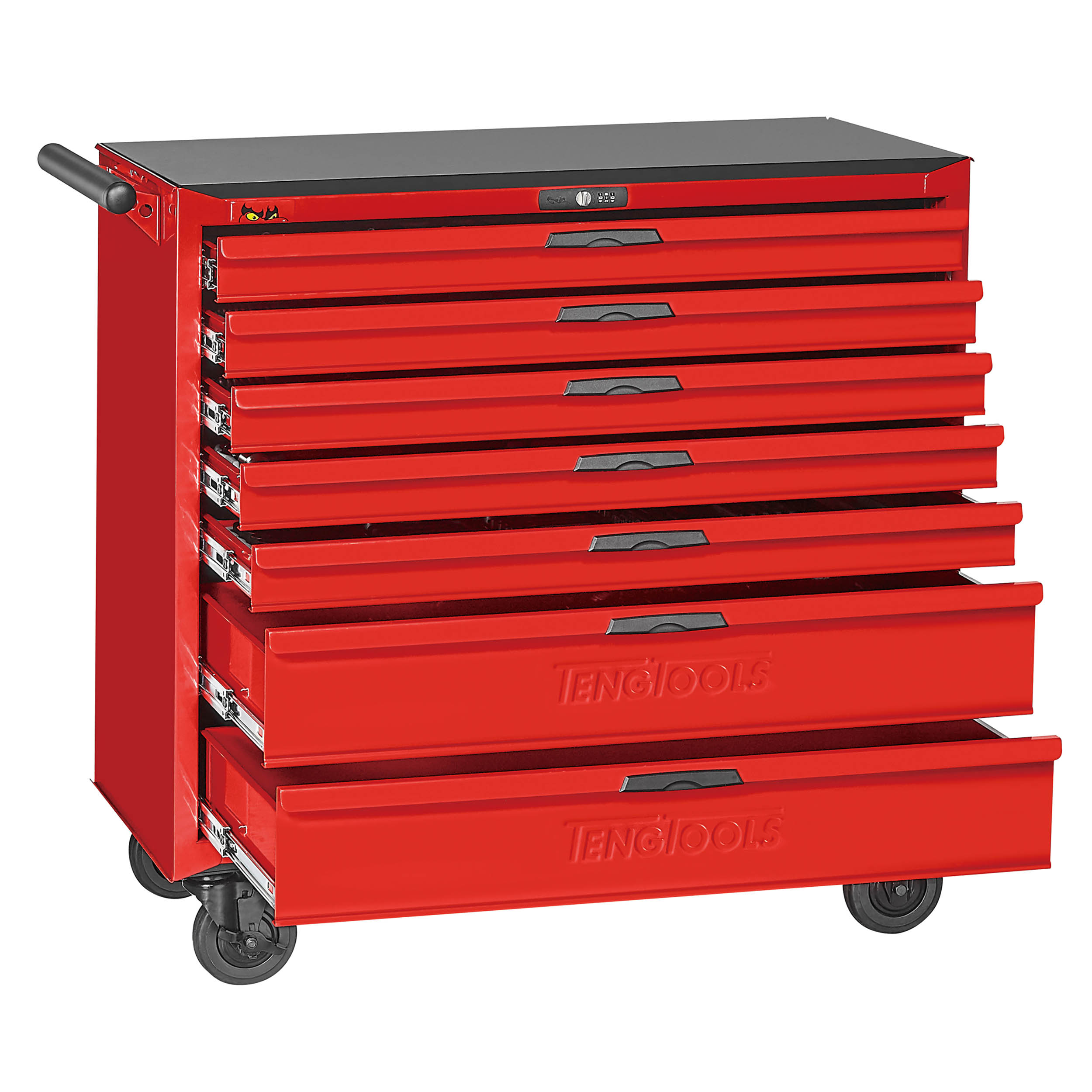 tcmm622n Teng Tools 7 Drawer Metal Tool Box Wheeled 960 mm 460 mm 963mm