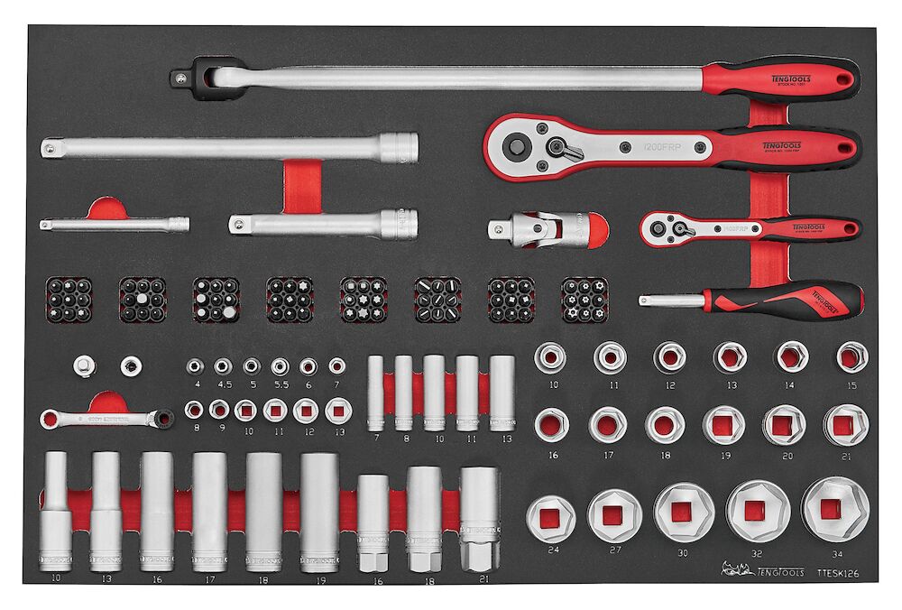 tcmme179 Teng Tools 7 Drawer Metal Tool Box Wheeled 960 mm 670 mm 460mm