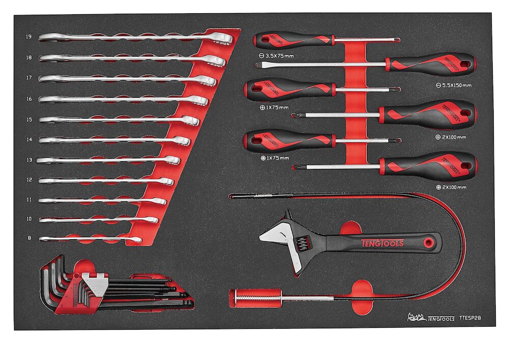 tcmme179 Teng Tools 7 Drawer Metal Tool Box Wheeled 960 mm 670 mm 460mm