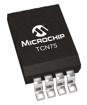 Microchip, Digital Output Temperature, Surface Mount, Serial-I2C, SMBus, ±3°C, 8-Pin SOIC