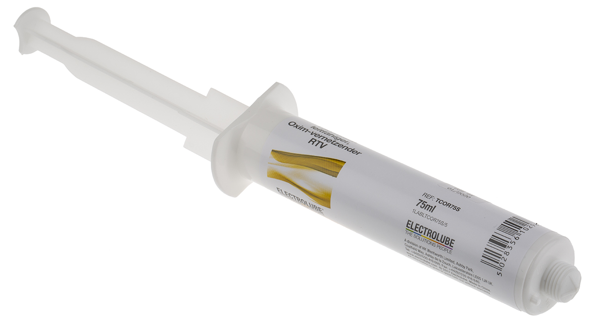 tcor75s Electrolube Metal Oxide Thermal Adhesive, 1.8 W/mK