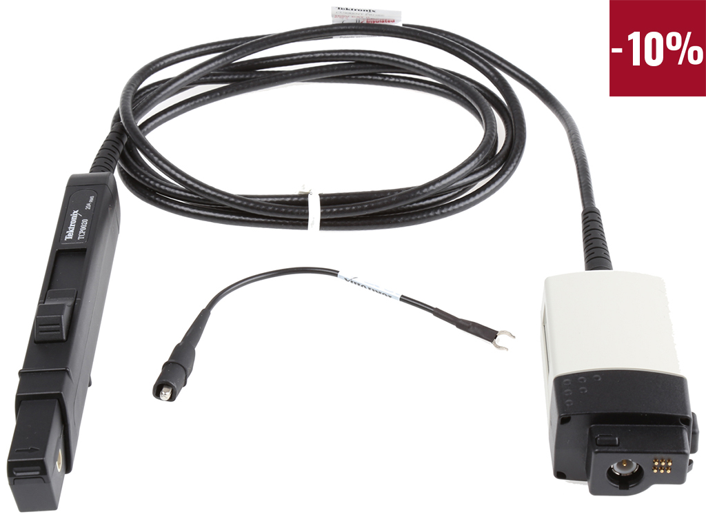 Tektronix TCP Series TCP0020 Oscilloscope Probe, Current Type, 50 MHz, BNC Connector