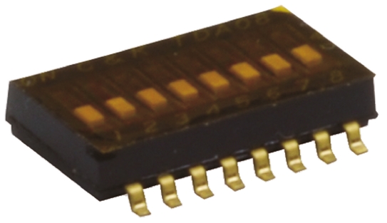 C & K Flush Rotary Coded DIP Switch Surface Mount