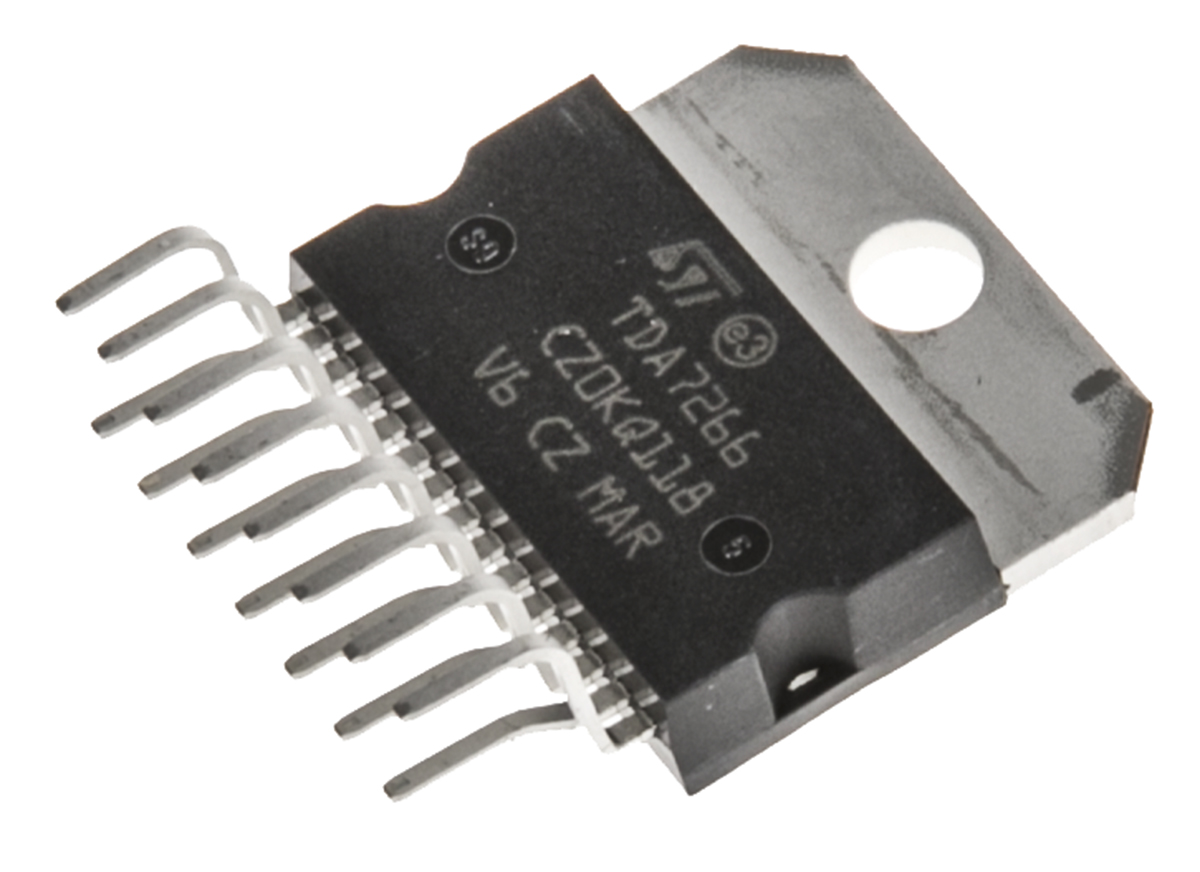 STMicroelectronics Bridge Amplifier, 15-Pin, 7W Multiwatt