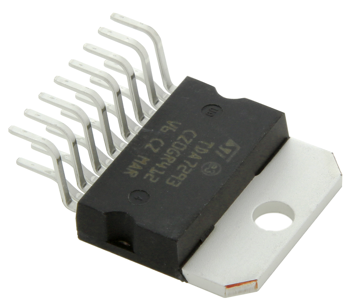STMicroelectronics Audio, 15-Pin, 100W Multiwatt TDA7293V