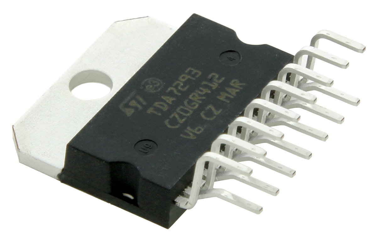 tda7293v STMicroelectronics Audio, 15-Pin, 100W Multiwatt TDA7293V