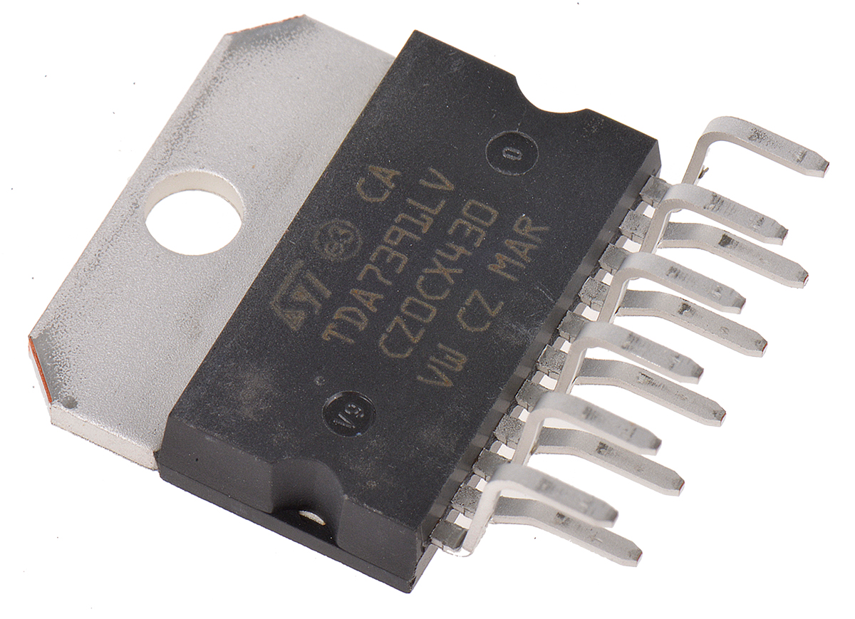 STMicroelectronics Bridge Amplifier, 11-Pin, 26W Multiwatt TDA7391LV