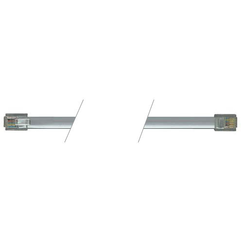 L-Com TDC Series Ribbon Cable, Modular Cord, 4, 14 ft Length