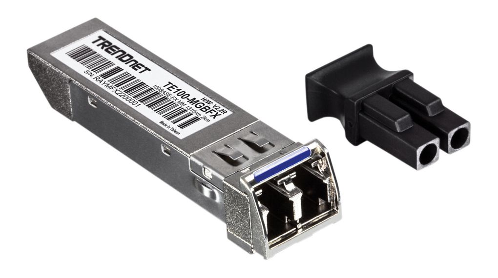 Trendnet Fibre Optic Lc Duplex Female Multimode Transceiver Module, Full Duplex, 155Mbps