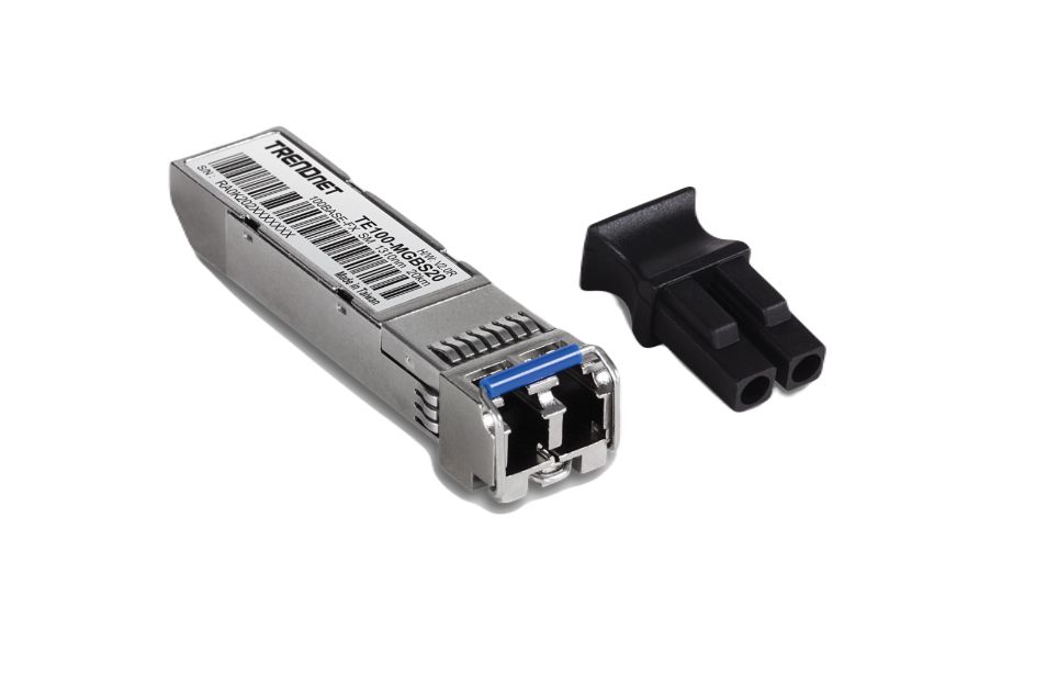 Trendnet LC Ethernet Media Converter, Single Mode, 1240Mbps, Full Duplex 20 km