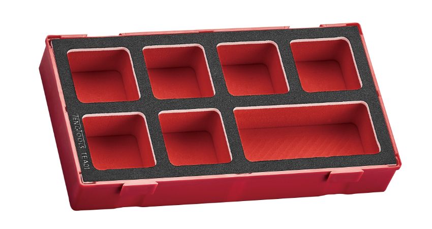 Teng Tools 7 Drawer Foam Tool Box 50 mm 265 mm 142mm