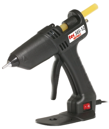 Power Adhesives TEC305 Corded Glue Gun, 12 mm 150 W, Type G - British