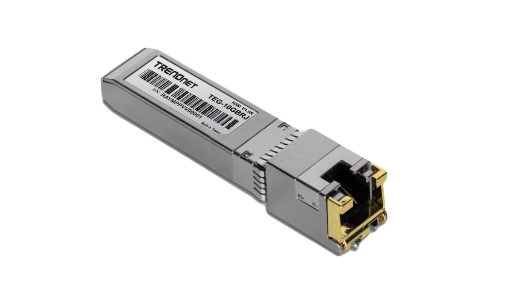 Trendnet RJ45  Copper  SFP Transceiver Module, 10000Mbps