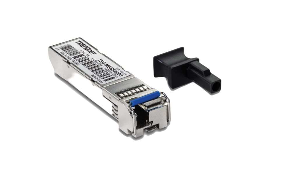 Trendnet LC Ethernet Media Converter, Single Mode, 1250Mbps, Full Duplex 20 km