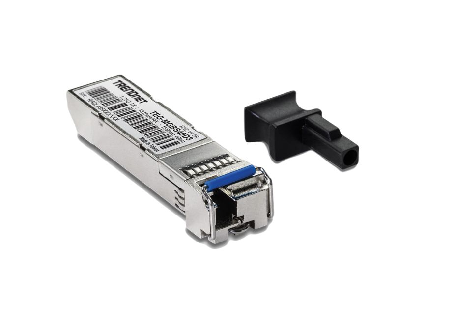 Trendnet LC Ethernet Media Converter, Single Mode, 1250Mbps, Full Duplex 40 km