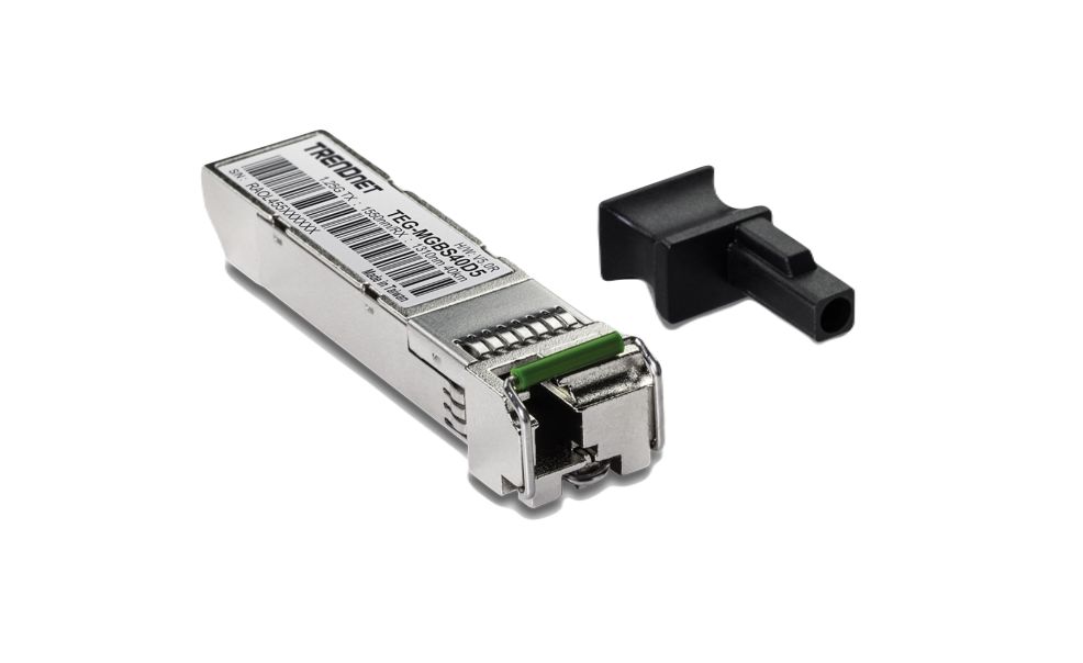 Trendnet LC Simplex Ethernet Media Converter, Single Mode, 1.25Gbps, Bi-Directional (WDM) 40 km