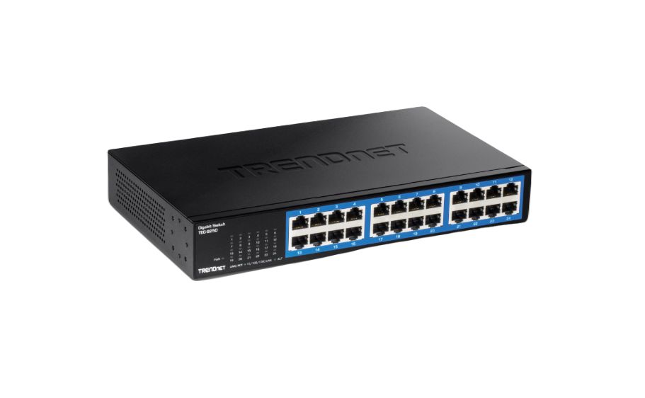 Trendnet TEG-S25D Gigabit 24 Port Network Switch