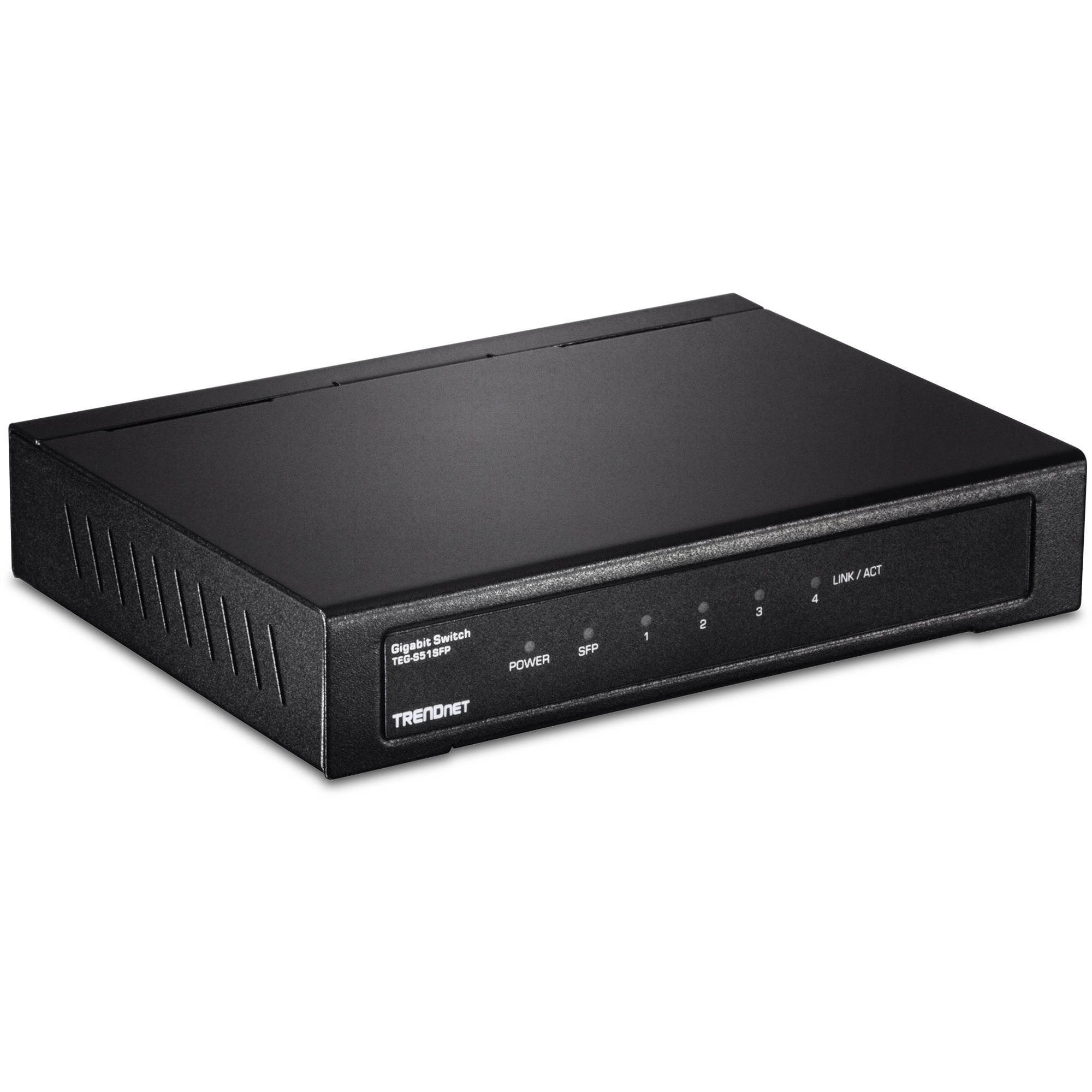 Trendnet TEG-S51SFP Unmanaged 4 Port Gigabit Switch