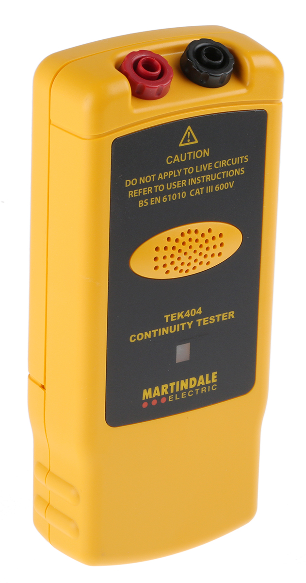 tek-404 Martindale TEK 404 Continuity Tester 5mA LED, Model TEK 404, RSCAL