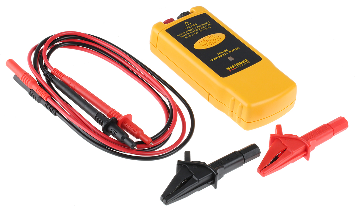 tek404 Martindale TEK404 Continuity Tester 5mA LED, Model TEK 404