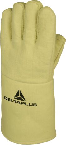 Delta Plus TERK500 Yellow Work Gloves, Size One Size