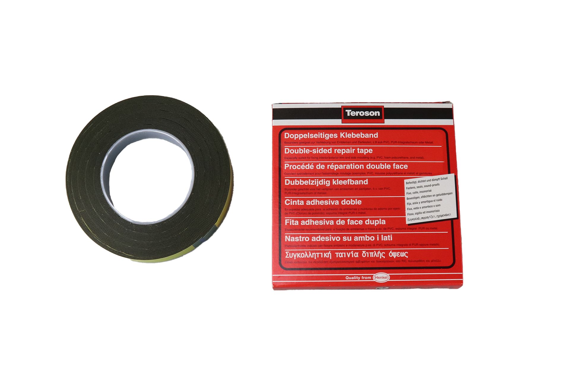 Teroson TEROSON VR 1000 Black Double Sided Foam Tape 10 m