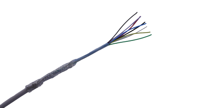 MICROWIRES TES-3019, 50 m 8 Core Power Cable, White Thermoplastic Elastomer 125 °C