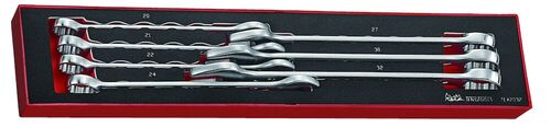 Teng Tools 7-Piece Spanner Set, Chrome Vanadium Steel