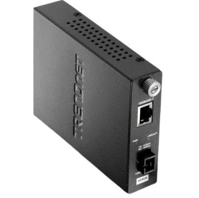 Trendnet RJ45, SC Ethernet Media Converter, Single Mode, 2000Mbps, Full Duplex 40 km