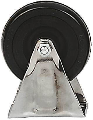 Revvo Fixed Castor, 120 kg Capacity, 125 mm Wheel, Rubber