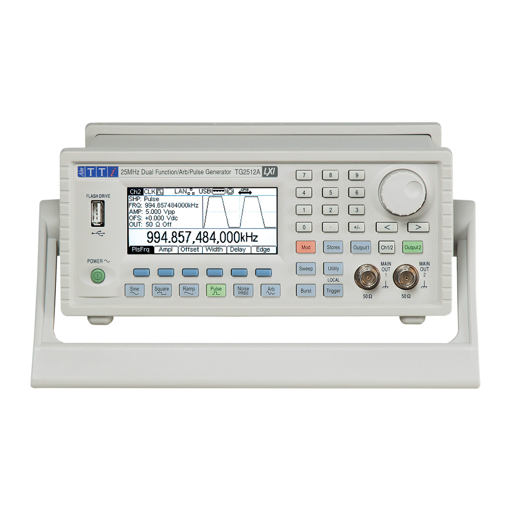 Aim-TTi TG2512A Function Generator, 1 μHz Min, 25 MHz Max FM Modulation Variable Sweep