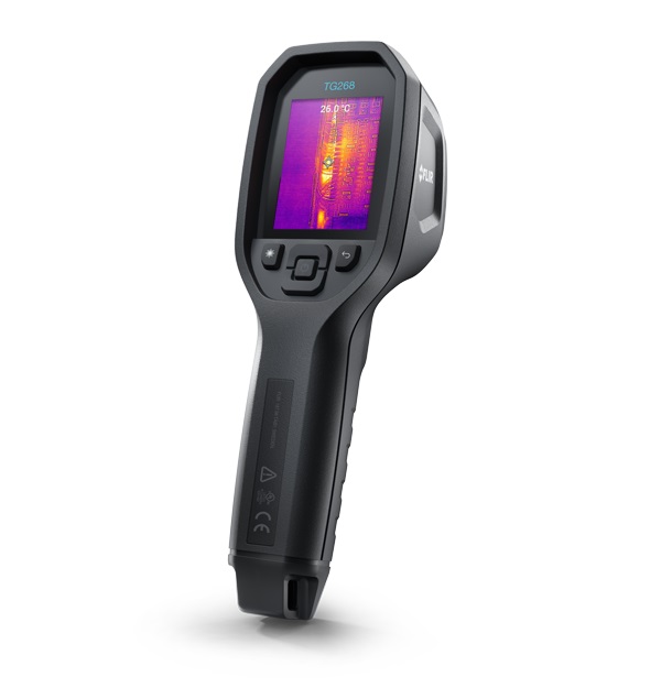 FLIR TG268 USB 2.0 Thermal Imaging Camera, 45 °C 160 x 120 pixels Detector Resolution RSCAL