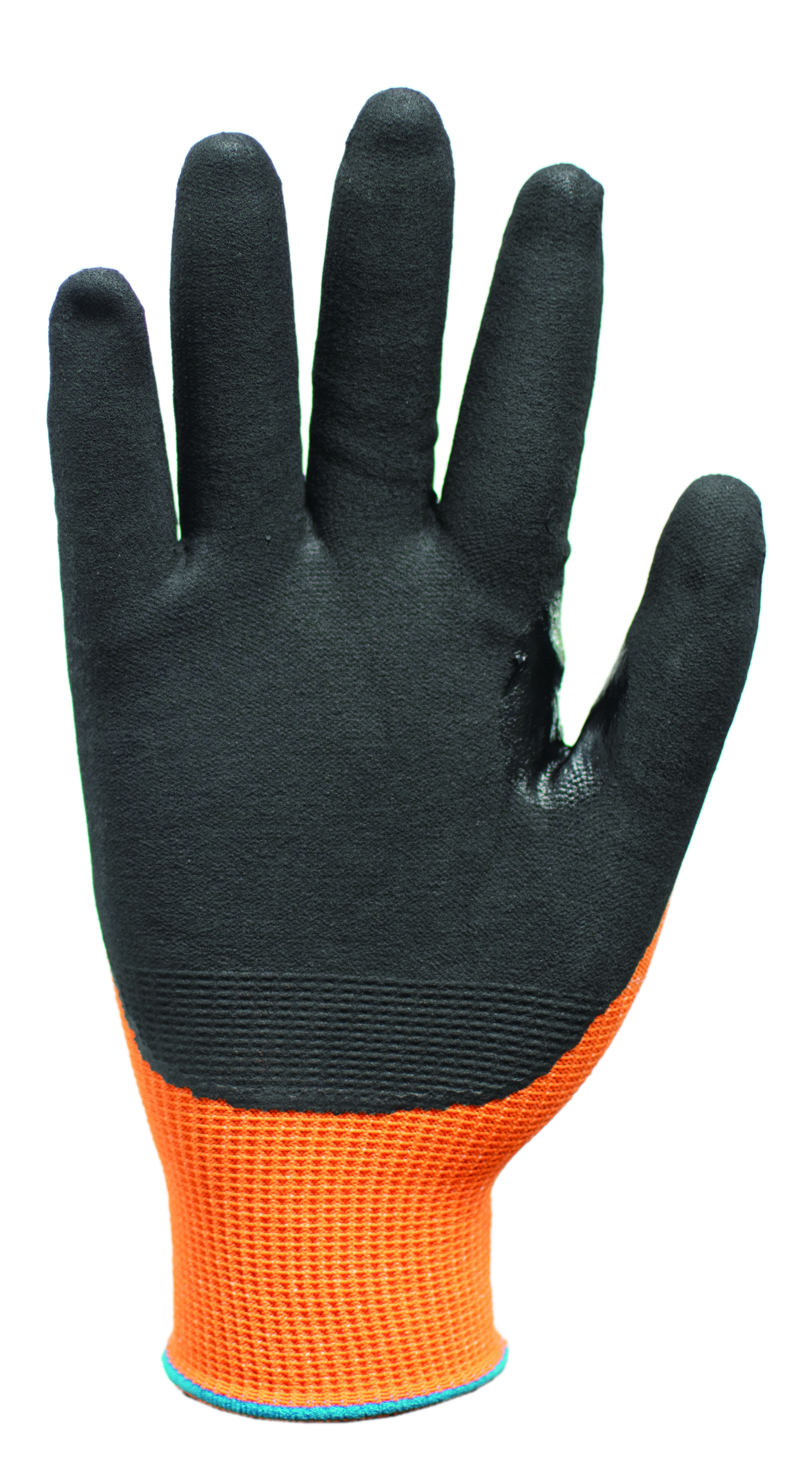 tg3240-07 Traffi Amber Nitrile, Nylon Cut Resistant Gloves, Size 7, Nitrile Coating