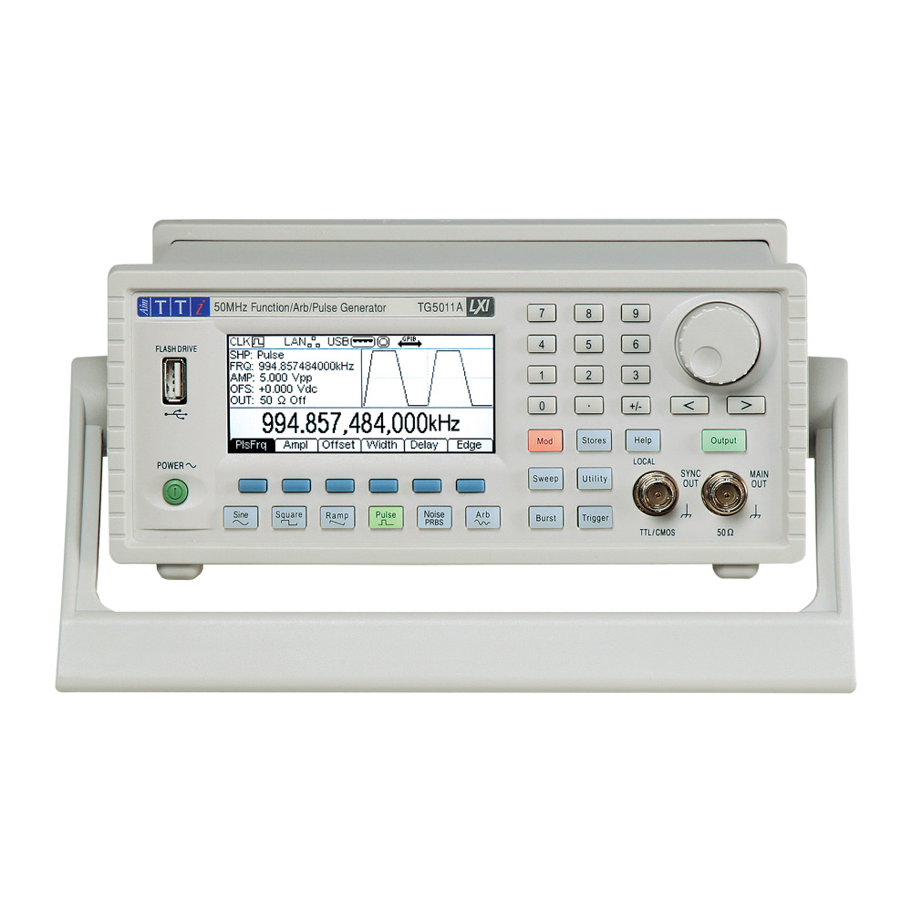 Aim-TTi TG5011A Function Generator, 1 μHz Min, 50 MHz Max FM Modulation Variable Sweep, RSCAL