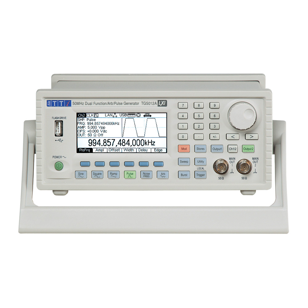 Aim-TTi TG5012A Function Generator, 1 μHz Min, 50 MHz Max FM Modulation Variable Sweep, RSCAL