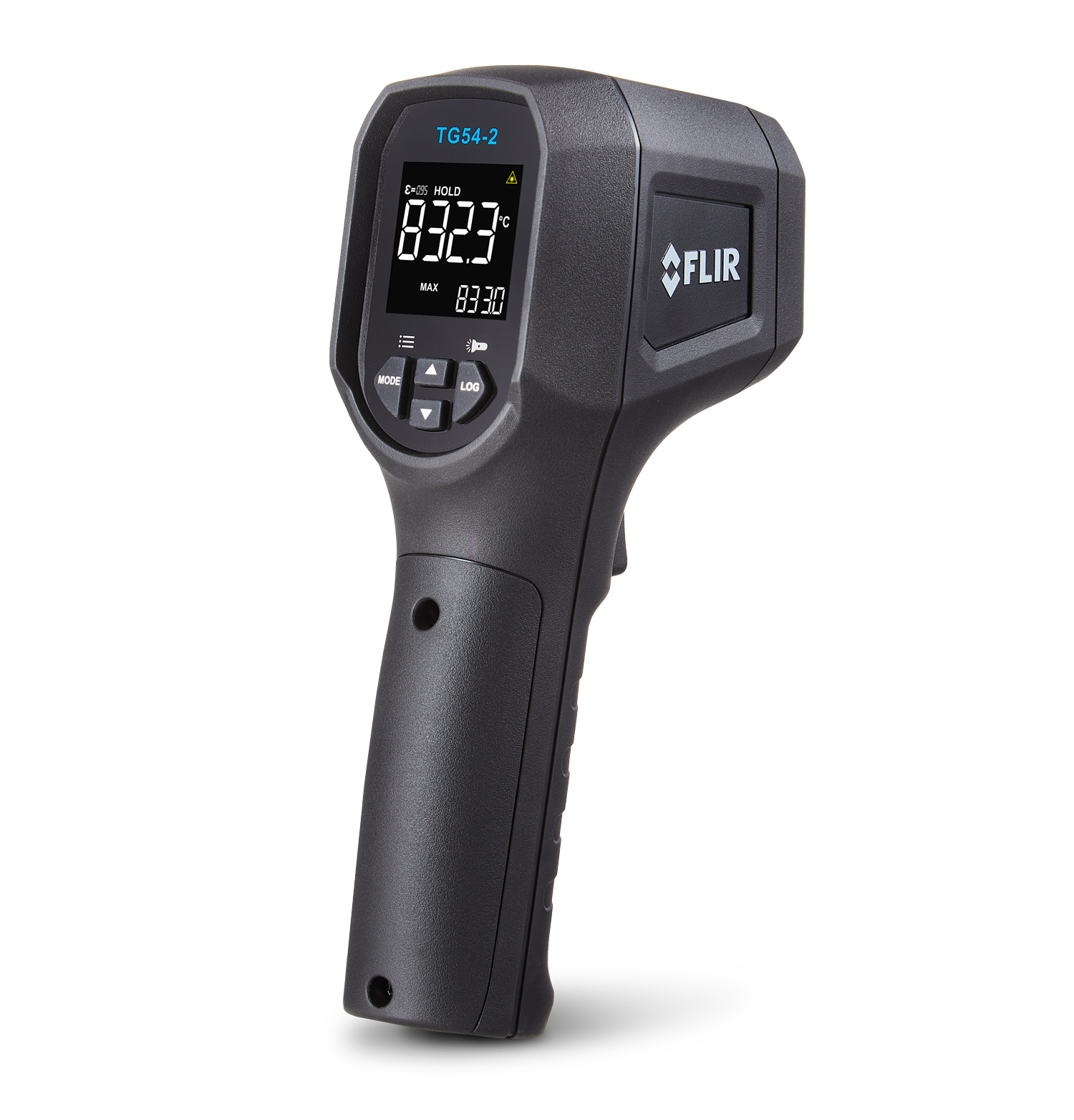 FLIR TG54-2 Infrared Thermometer, -30 °C Min, 850 °C Max, ±1.0 Accuracy, F, °C, Fahrenheit Measurements