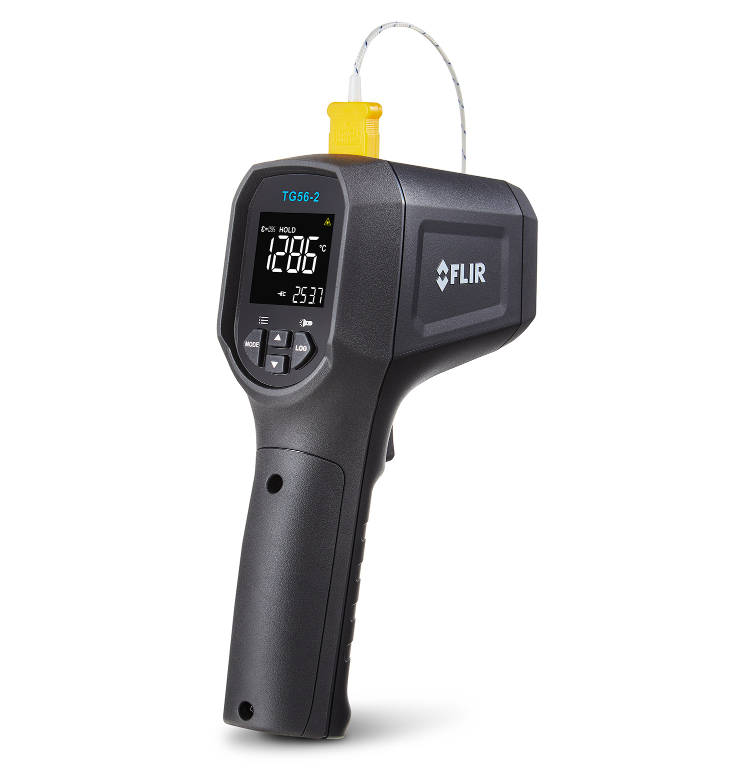FLIR TG-56 Infrared Thermometer, -30 °C Min, 1300 °C Max, ±1.0 Accuracy, °C, Fahrenheit, F Measurements