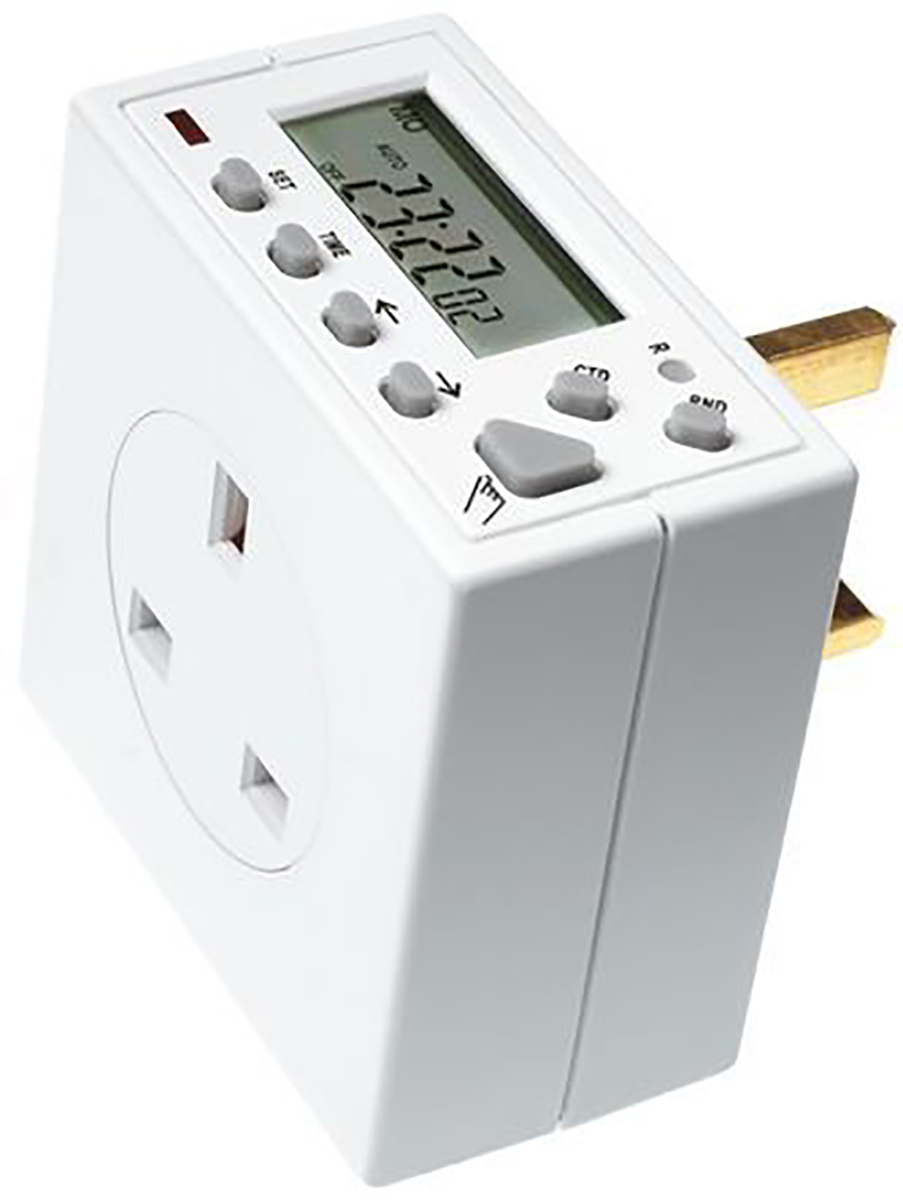 Timeguard 24 Hour/7 day Compact Plug in Electronic Timeswitch Digital Plug In Timer