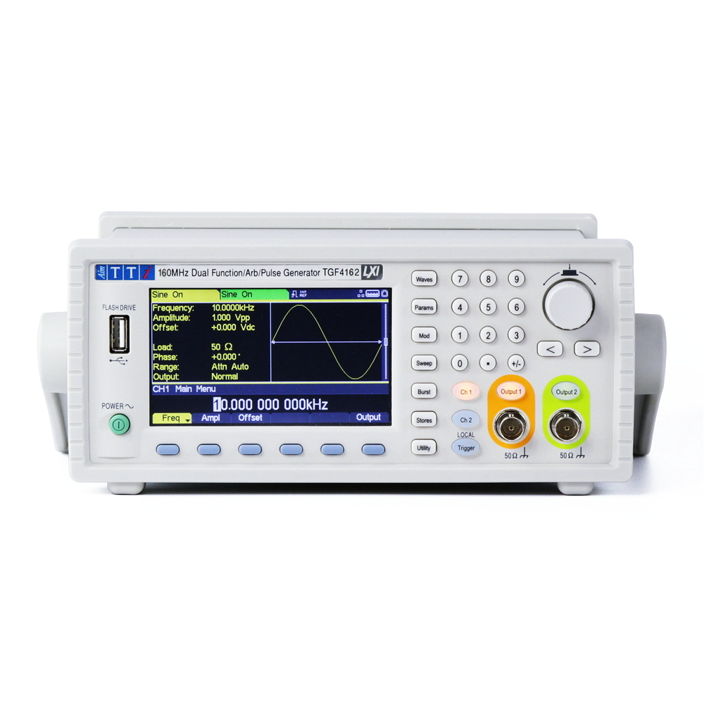 Aim-TTi TGF4162 Function Generator, 1 μHz Min, 160 MHz Max FM Modulation Variable Sweep