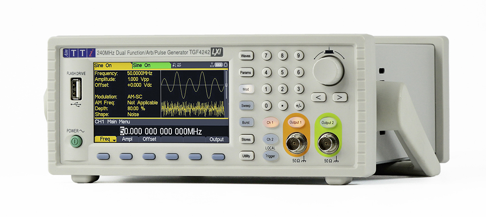 tgf4162 Aim-TTi TGF4162 Function Generator, 1 μHz Min, 160 MHz Max FM Modulation Variable Sweep