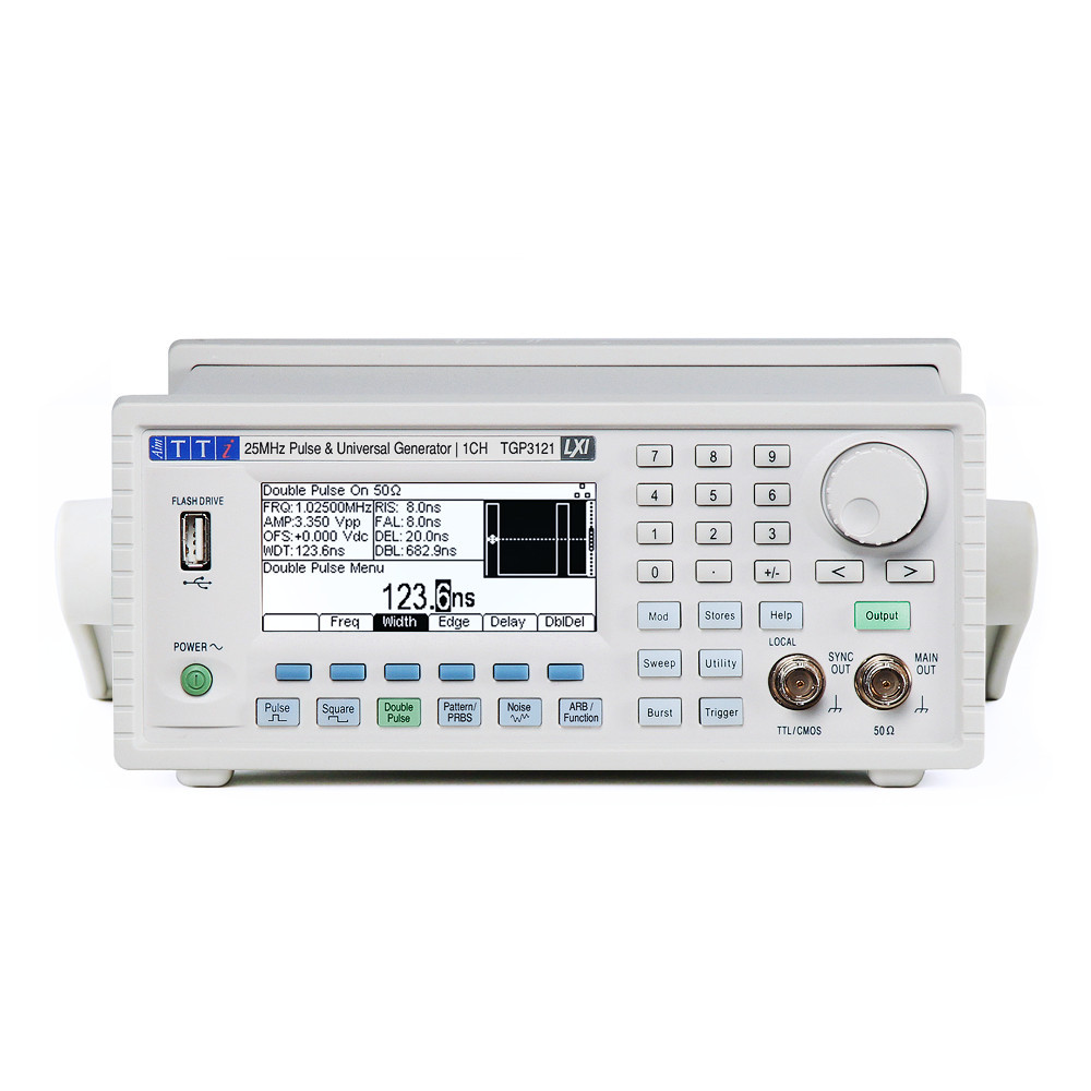 Aim-TTi TGP3121 Pulse Generator, 1 MHz min, 50 MHz max, RSCAL