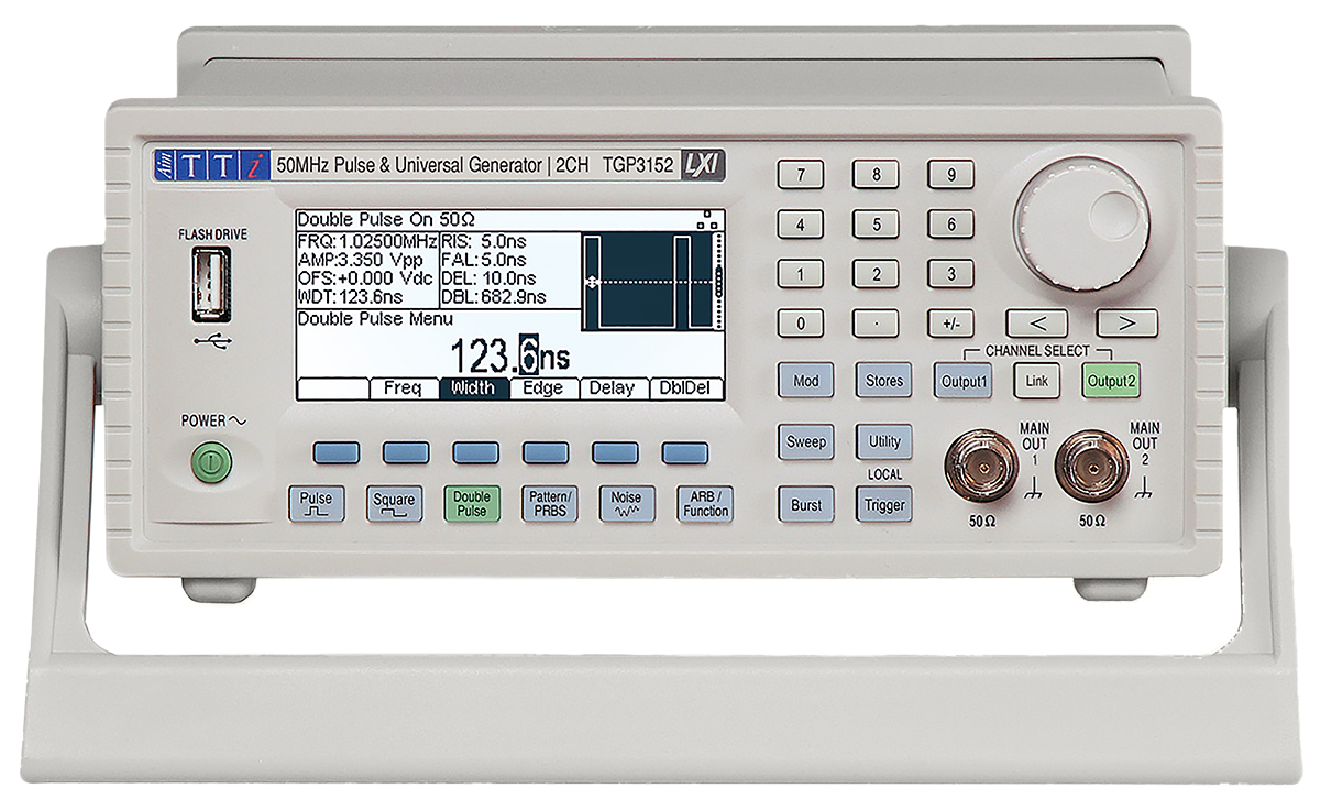 Aim-TTi TGP3152  Pulse Generator, 1 MHz min, 50 MHz max, RSCAL