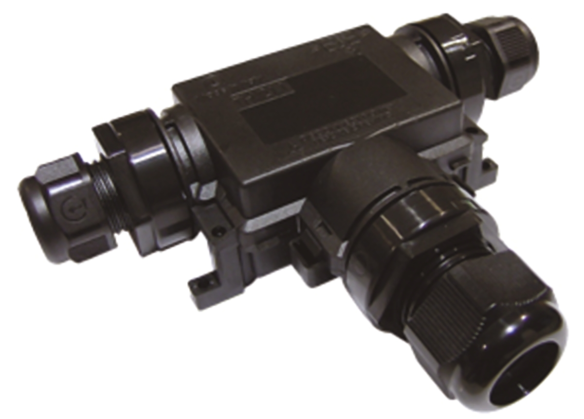 Techno, TH211 Nylon Terminal Block Housing IP65, Cable, 8 to 17 mm²