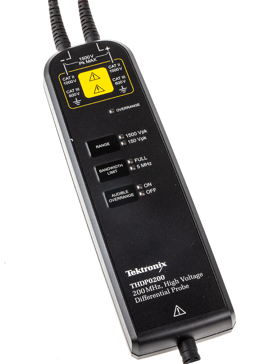 thdp0200 Tektronix THD Series THDP0200 Oscilloscope Probe, Differential Type, 200 MHz, BNC Connector