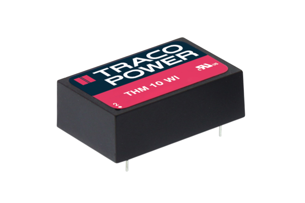TRACOPOWER THM 10WI DC/DC Converter, 5V dc/ 1 A, 9V dc Input, 4.5V Input 10 W, Through Hole, 90 °C Max Temp -40 °C Min