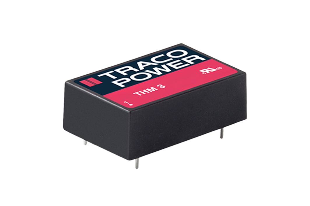 TRACOPOWER THM 3 DC/DC Converter, 15V dc/ 100 mA, 75V dc Input, 18V Input 3 W, PCB, 90 °C Max Temp -40 °C Min Temp DIP