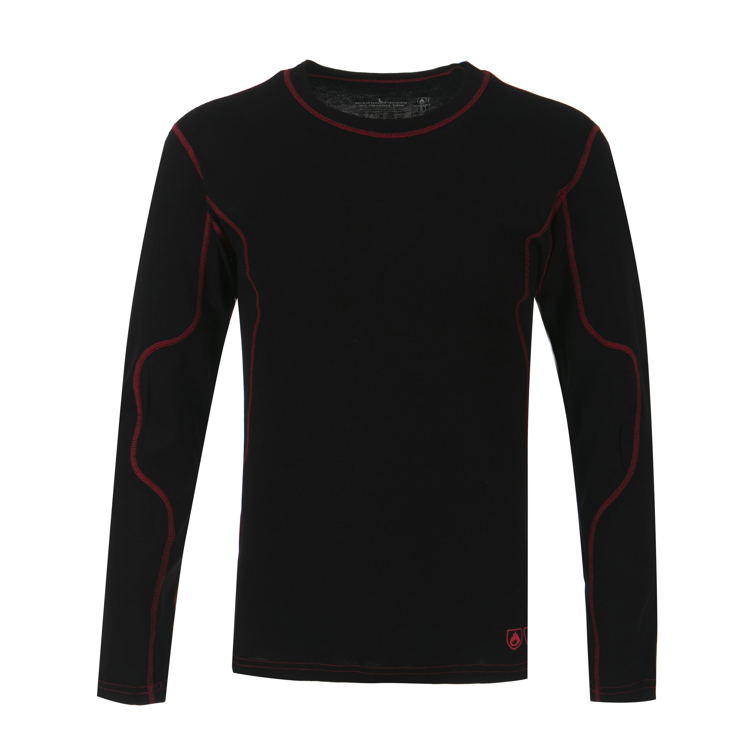 CODUPAL Black 37% Cotton, 58% Modacrylic, 4% Spandex, 1% Carbon Fibre Base Layer, 3XL