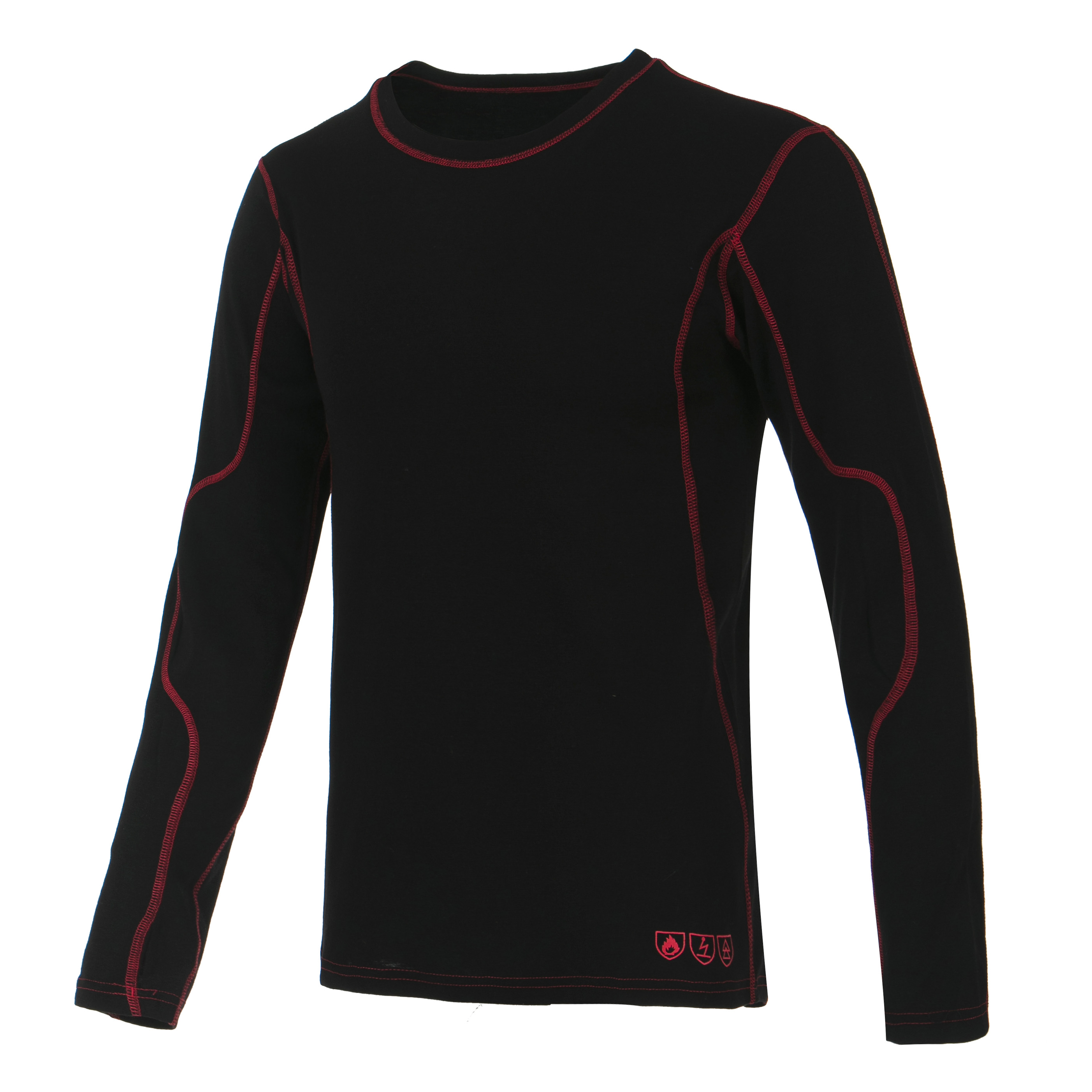thors CODUPAL Black 4% Spandex, 1% Carbon Fibre, 37% Cotton, 58% Modacrylic Base Layer, S