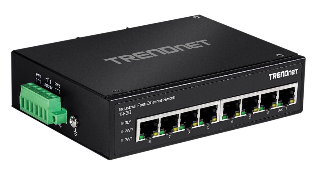 ti-e80 Trendnet TI-E80 Unmanaged 8 Port Ethernet Switch