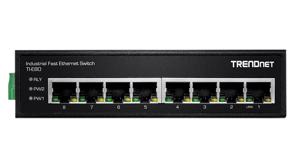 ti-e80 Trendnet TI-E80 Unmanaged 8 Port Ethernet Switch